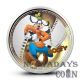 Niue 2014 $2 Disney Mickey & Friends 2014 - Goofy 1 Oz Silver Proof Coin Australia & Oceania photo 1