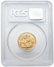 India 1918 - I Sovereign Gold Coin Pcgs Ms 62 India photo 1