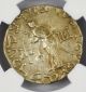 Indo - Scythians Azes 58 Bc Tetradrachm Ngc Ch Xf Obv King On Horse Rev Athena Coins: Ancient photo 3
