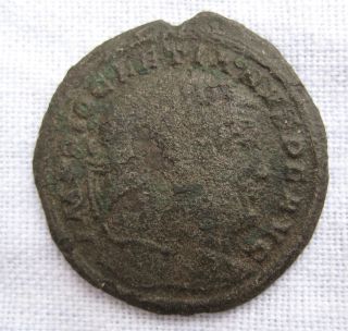 Constantinus Roman Bronze Coin photo
