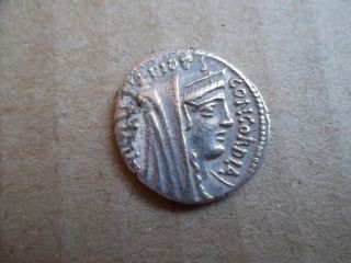 Gens Aemilia 62 Bc Silver Denarius Denario Denar Roma,  L@@k photo