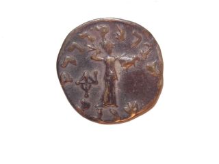 Ancient Indo Greek Silver Drachm Menander Baktrian photo