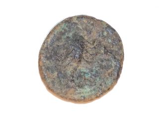 Cyprus Roman Bronze Coin Augustus Scorpion 27 B.  C. photo