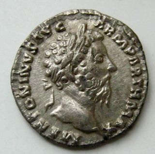 Marcus Aurelius 161 - 180 Ar Denarius Rome Rs:tr P 3.  05g/18mm Ric - 163 M - 888 photo