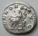 Macrinus 217 - 218 Silver Denarius Rs: Annona Aug.  3.  35g/19mm Very Rare M - 887 Coins: Ancient photo 1