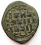 Anonymous Follis Class D Attributed To Constantine Ix (1050 - 1060 Ad) Coins: Ancient photo 1