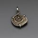 Ancient Coin Pendant,  Sterling Silver Coin Pendant With Widow ' S Mite Coin Coins: Ancient photo 1