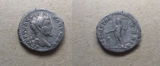 Antique Coin Silver Septimius Severus Denarius Ad 193 - 211 0777 photo