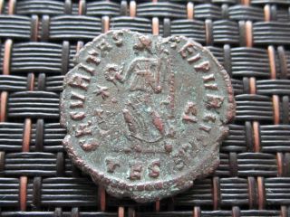 Valens 367 - 375 Ad Angel Of Victory Ancient Roman Coin photo