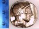 Greek Athens Tetradrachm Athena/owl Museum Restrike Coin Silver Plated Xmas Gift Coins: Ancient photo 4