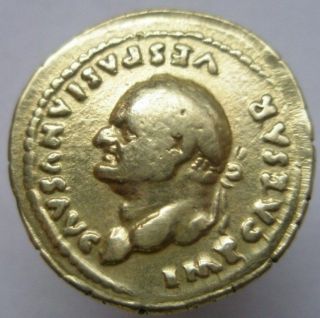 Gold,  Aureus,  Vespasian (69—79 н.  э. ). photo