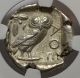 Athens Silver Tetradrachm (460 - 440 Bc) - Nearly Full Crest - Ngc Choice Xf 5/4 Coins: Ancient photo 1