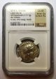 Athens Silver Tetradrachm (460 - 440 Bc) - Nearly Full Crest - Ngc Choice Xf 5/4 Coins: Ancient photo 2