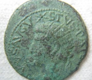 Divus Augustus / Livia Under Tiberius 15 - 16 Ad 28 Mm Authentic Compare At $262 photo