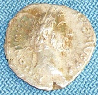 Roman Silver Denarius - Emperor Antoninus Pius 138 - 161 Ad - 643 photo