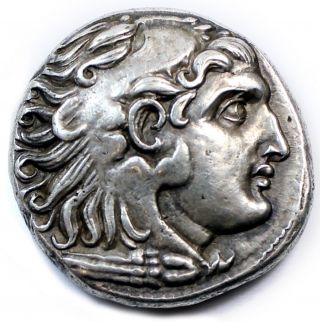 Hercules Tetradrachm Coin 350 - 200 Bce photo