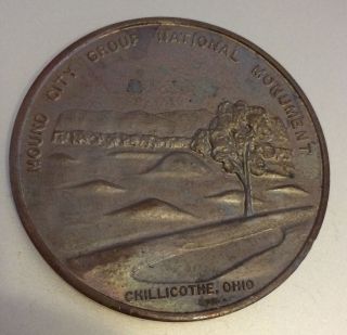 Mound City National Monument Chillicothe Ohio Coin Medal Americana Medallion Co photo