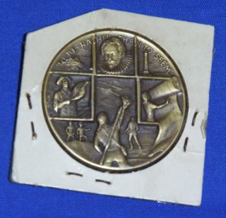 1976 Bicentennial North Carolina State Medallion/coin Bronze photo