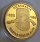 Australia Ned Kelly Coin Finshed In 24k Gold 1oz.  999 Such Is Life Guns Wanted Exonumia photo 3