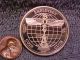 1993 Boeing Employees Coin Club Medal Silver E3a Awacs Best Exonumia photo 1