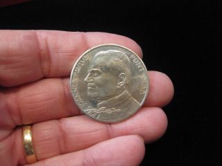 Pope John Paul Ii Silver Coin 16.  6 Gr & 35mm Token Medal 11 photo