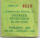 Pioneer Inventions 1960 