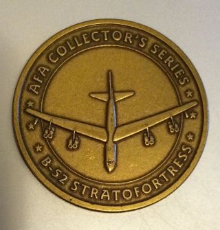 Air Force Association Afa B - 52 Stratofortess Token Coin Medal Aviation Aircraft photo