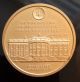 George W Bush Inauguration Frosted Gold Matte Finish Coin Medal Us Issue Exonumia photo 1
