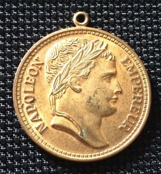 Napoleon Empereur Fob Token Coin Medal photo