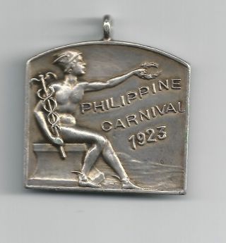 Philippine 1923 Philippine Carnival Medal H - 150 Rare photo
