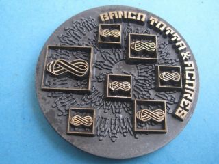 Bank Totta & Açores 150 Birthday 1843/1993 Bronze Medal photo