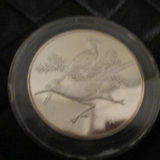 1971 Road Runner 2,  Ounce Sterling Silver Medal Roberts Birds photo