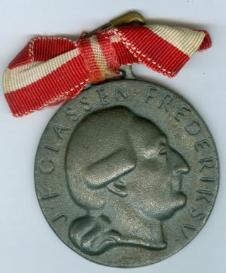 1956 Norwegian Medal To Honor J.  F.  