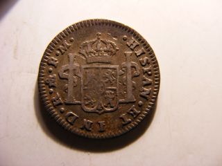 Mexico Silver 1 Real,  1788 - Mo,  Fine photo