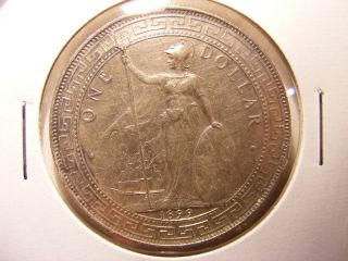 Great Britain Silver Trade Dollar,  1899 - B photo
