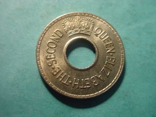 Fiji 1954 1/2 - Penny In Uncirculated photo