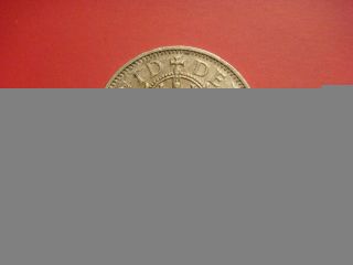 Great Britain 1 Shilling,  1958 Coin.  Scottish Arms photo