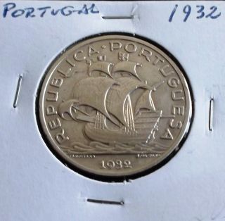 Portugal - 10 Escudos - 1932 - Silver photo