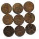 1862 Great Britain Penny Xf Patina,  Plus 2 More Victoria,  6 George V = 9 Pennies UK (Great Britain) photo 2