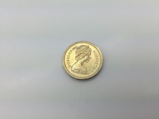 England 1 Pound 1983 Queen Elizabeth Coin Uk United Kingdom photo