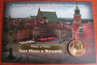 Blister 2 Zl - Cities In Poland – Old Town In Warsaw - Gn 2010 photo