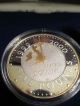 2000 Millenniun United Kingdom Silver Proof Crown Five 5 Pounds Gold Highlights UK (Great Britain) photo 5