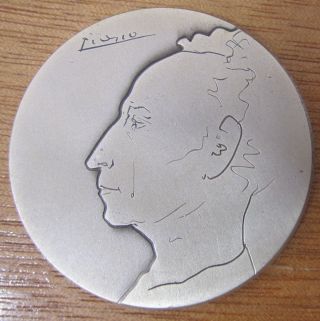 Israel Silver 935 Medal Coin Arthur Rubinstein 1974 47 Grams photo