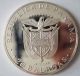 1971 Panama 20 Balboas Sterling Silver Coin North & Central America photo 1