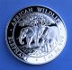 2013 Somalian African Elephant.  999 Silver 1oz.  999 Frosty Gem Deep Mirror Coin Africa photo 2