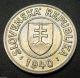Slovakia 1 Koruna Coin 1940 Km 6 (a) Europe photo 1