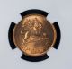 Ee1936 Ethiopia 10 Cents Ngc Ms 64 Rd Unc Copper Africa photo 3