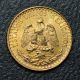1945 Mexico Dos Pesos Gold Coin 0.  0482 Troy Ounce - 6c98 Coins: World photo 4