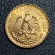1945 Mexico Dos Pesos Gold Coin 0.  0482 Troy Ounce - 6c98 Coins: World photo 5