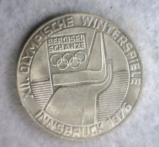 Austria 100 Schilling 1976 Bu Olympics Commemorative Silver Coin (stock 0674) photo